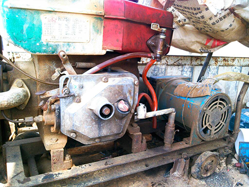 前进单杠柴油机发电机出租